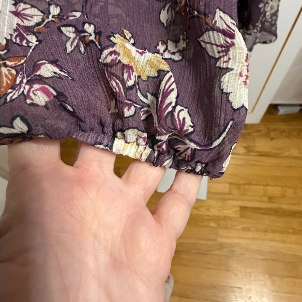 Astr Ruffle Floral Print Dress #0048 - Picture 6 of 8